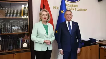 Oktay ve Spiropali'den Stratejik İşbirliği Vurgusu
