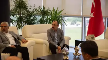 Mehmet Muş OMÜ'de Projeleri Görüştü