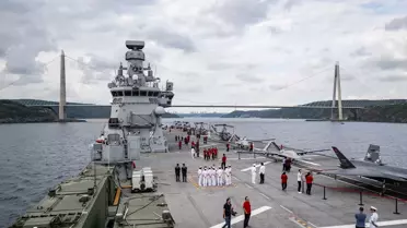 TCG Anadolu, TEKNOFEST Geçit Törenine Doğru Yola Çıktı