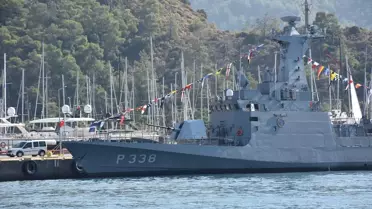 Marmaris'te TCG Bora'ya İlgi Büyük