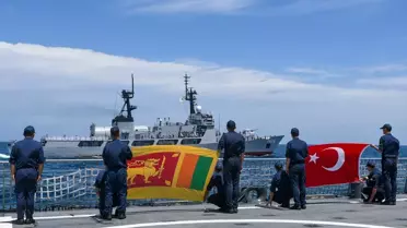 TCG Büyükada, Sri Lanka'da Liman Ziyareti Yaptı