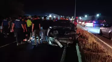 Tekirdağ'da feci kaza! 1 ölü, 2 yaralı