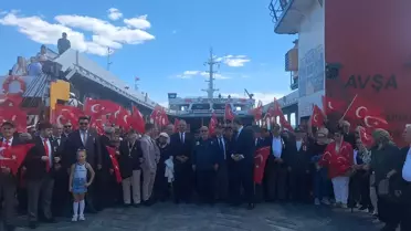 Tekirdağ'da Gaziler Günü dolayısıyla tekne turu düzenlendi