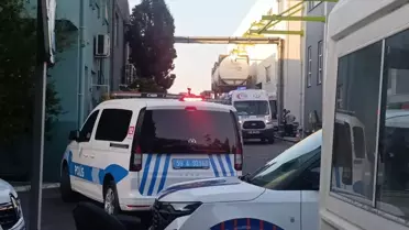 Boya Fabrikasında Trajik Kaza
