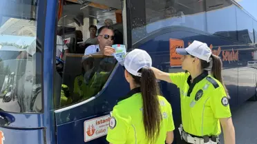 Tekirdağ'da Otobüs Denetimleri Başladı