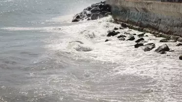 Poyraz Tekirdağ'da Denizde Aksamalara Neden Oldu