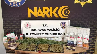 Çorlu'da Uyuşturucu Operasyonu: 2 Gözaltı