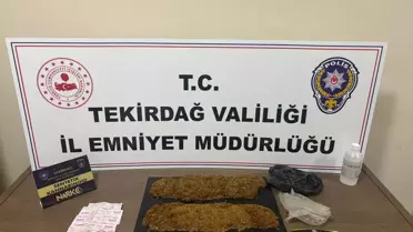 Tekirdağ'da Uyuşturucu Operasyonu: 3 Tutuklama