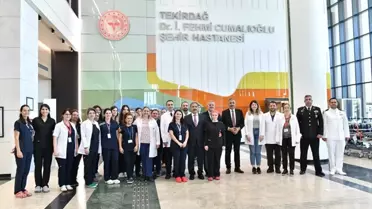 Vali Vekili Güler, Sağlık Personelinin Bayramını Kutladı