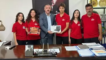 Göynük Fen Lisesi Öğrencilerine Kutlama