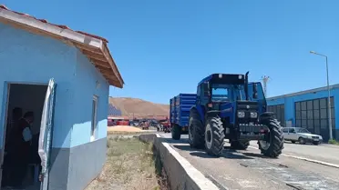 TMO, Uğurludağ'da Hububat Alımına Başladı