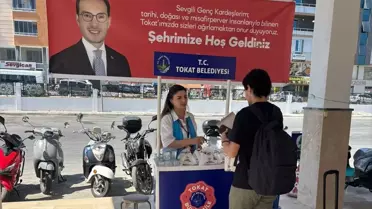 Tokat'tan Yeni Öğrencilere Hoş Geldin İkramı