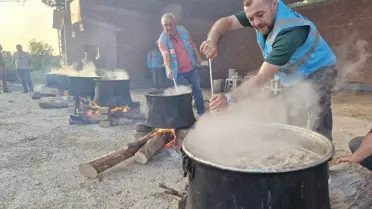 Koçak Köyü'nde Kavurma Geleneği Sürüyor