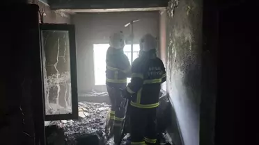 Niksar'da Yangın: Ev Kullanılamaz Hale Geldi
