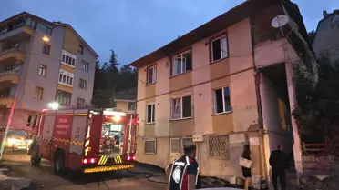 Niksar'da Ev Yangını