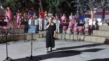 Yeşilırmak Çocuk Korosu Yaz Konseri Verdi