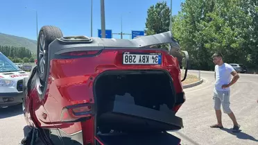 Tokat'ta Trafik Kazası: 4 Yaralı