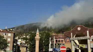Tokat’ta Orman Yangını Kontrol Altına Alındı