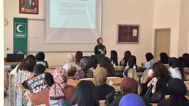 Yeşilay'dan TOGÜ Öğrencilerine Tanıtım