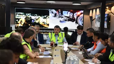 Trabzon'da Sel Felaketi İçin Seferberlik