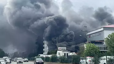 Akçaabat'ta Alışveriş Merkezinde Yangın