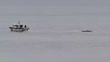 Yoroz Limanı'nda İnsansız Deniz Aracı İmha Edildi