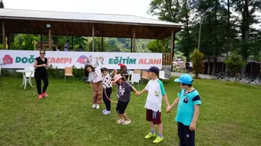 Akçaabat’ta Doğa Kampı Düzenlendi
