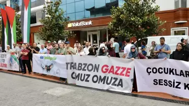 Trabzon'da Filistin İçin Yürüyüş
