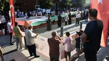 Trabzon'da Filistin'e Destek Yürüyüşü
