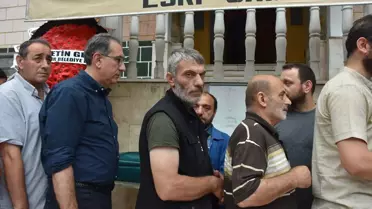 Sürmene'de Çiftin Cenazesi Defnedildi