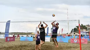 Trabzon'da Plaj Voleybolu Turnuvaları