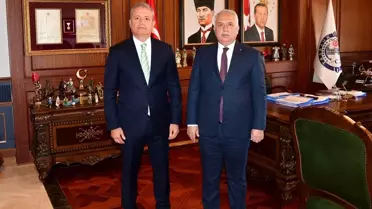 Vali Yıldırım, Yeni Emniyet Müdürü Loğoğlu'nu Kabul Etti