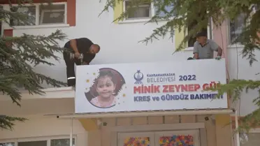 Minik Zeynep Gül'ün Adı Kreşe Verildi