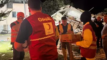 Kızılay Depremzedelere Yardım Gönderdi