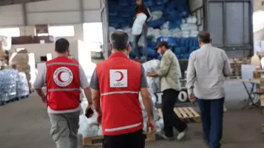Türk Kızılay'dan Süveyda'ya Yardım Gönderimi