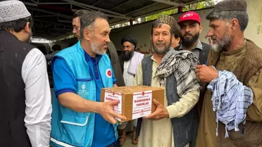 Afganistan'da Kurban Eti Dağıtımı