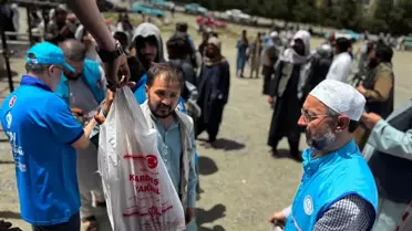 TDV'den Afganistan'da Kurban Eti Dağıtımı