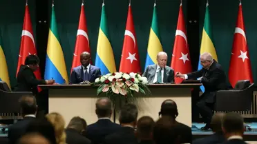 Türkiye ile Gabon arasında 8 anlaşma imzalandı