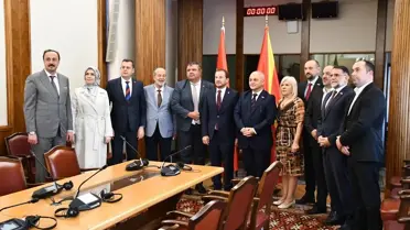 Kuzey Makedonya-Türkiye Görüşmesi