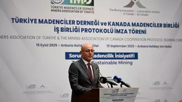 Türkiye ve Kanada'dan Sürdürülebilir Madencilik Protokolü
