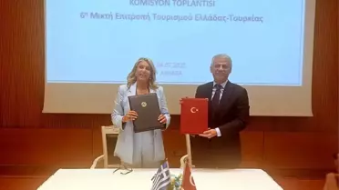 Türkiye-Yunanistan Turizm Protokolü İmzalandı