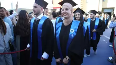 Uluslararası Saraybosna Üniversitesi 17. dönem mezunlarını verdi