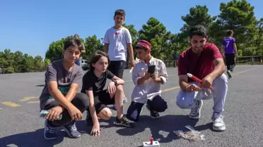 Ümraniye Belediyesinden gençlere model roket eğitimi
