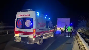 Uşak'ta Motosiklet Kazası: Bir Kişi Hayatını Kaybetti