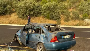 Uşak'ta Trafik Kazası: 5 Yaralı