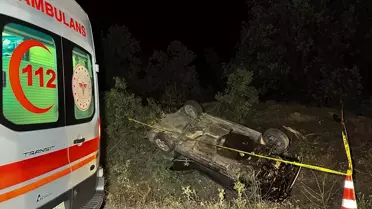 Uşak'ta Trafik Kazası: 1 Ölü, 2 Yaralı