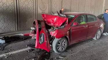 Uşak'ta Trafik Kazası: 3 Yaralı