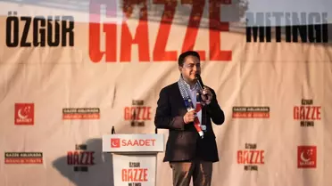 Üsküdar'da 'Özgür Gazze Mitingi' düzenlendi