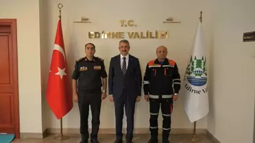 Edirne Valisi Azerbaycan Heyetini Ağırladı