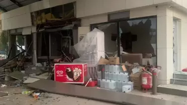 Özalp'ta Akaryakıt İstasyonunda Patlama